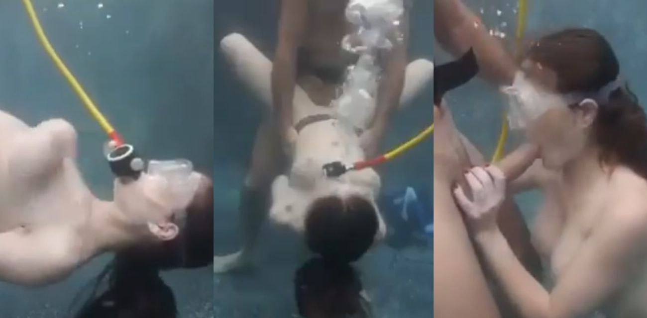 这也能行? 欧美人脑洞大开 水下做爱 死亡与性爱的抉择!