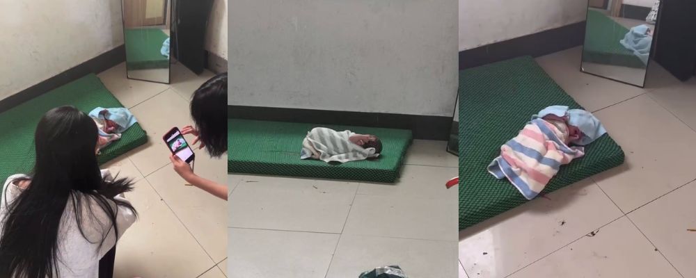 生来被抛弃的人 齐齐哈尔高等师范专科学校 学生在校园厕所里生娃 全程被记录
