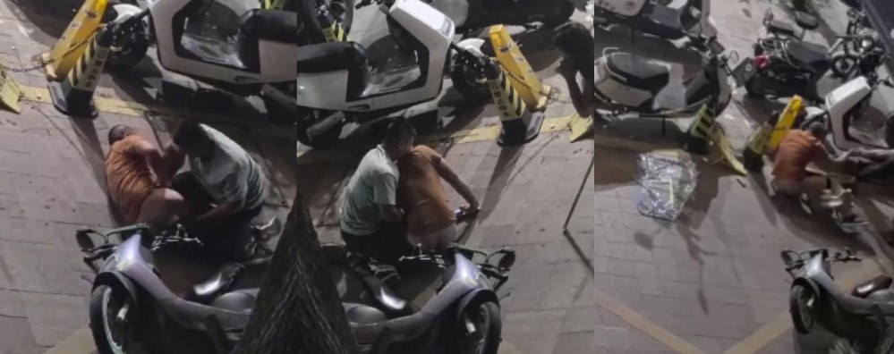 捏你命根子 要你命三千 天津市河西新城小区楼下男小三郑浪偷情现场被抓视频