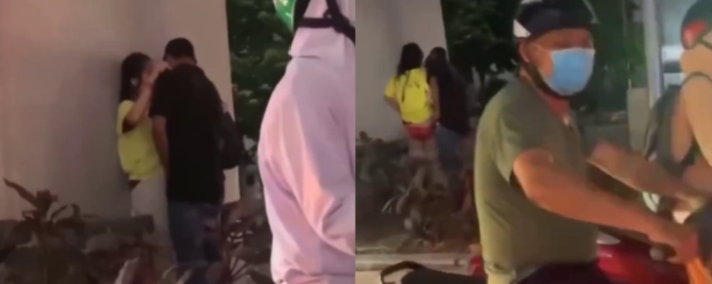 这是谁的母狗 如此生猛 泰国bacday服装店对面的大桥下情侣露天打野战视频网传流出