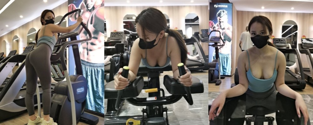 健身女教练在线授课教学 成都小舒美健身房露出大尺度自慰视频