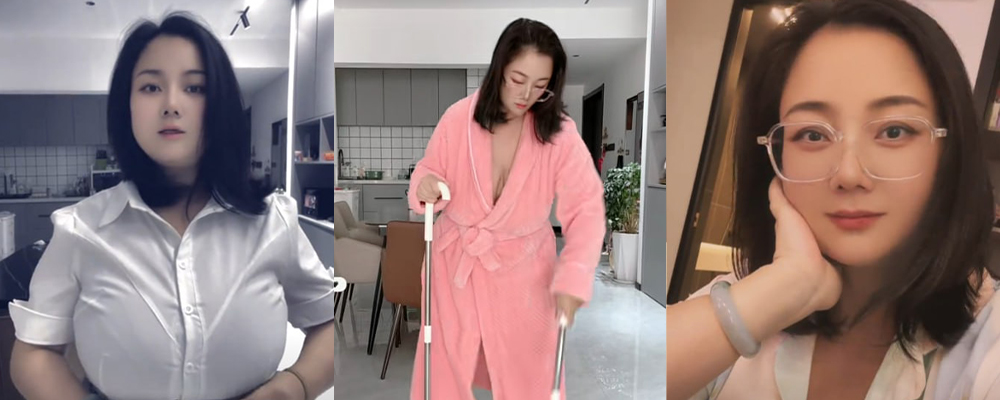这一对巨奶的压迫感简直太强了 抖音网红大杯奶茶大尺度私密视频泄密
