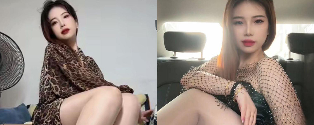 紫色包臀裙散发出成熟女性的味道 抖音网红Alina娜穿着制服直播自慰视频曝光