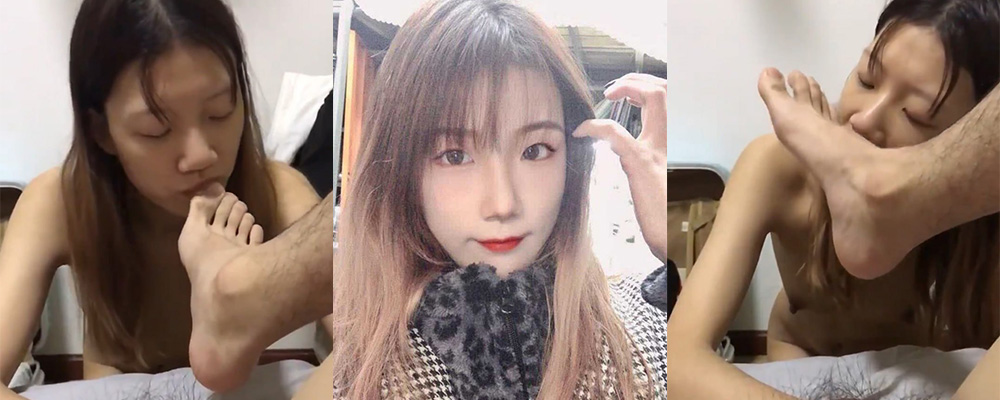 只要享受过肉棒的女人在清纯也会变得淫荡 遵义师范学院胡月娟被炮友调教舔脚毒龙视频
