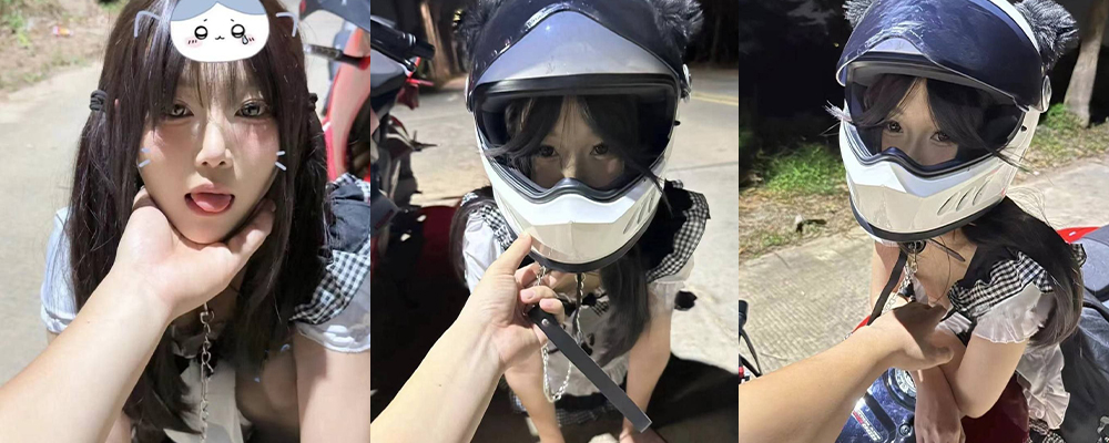 在大自然中体验最原始交配方式 机车情侣在公园玩手撸口交 舌头像蛇精一样滋溜肉棒