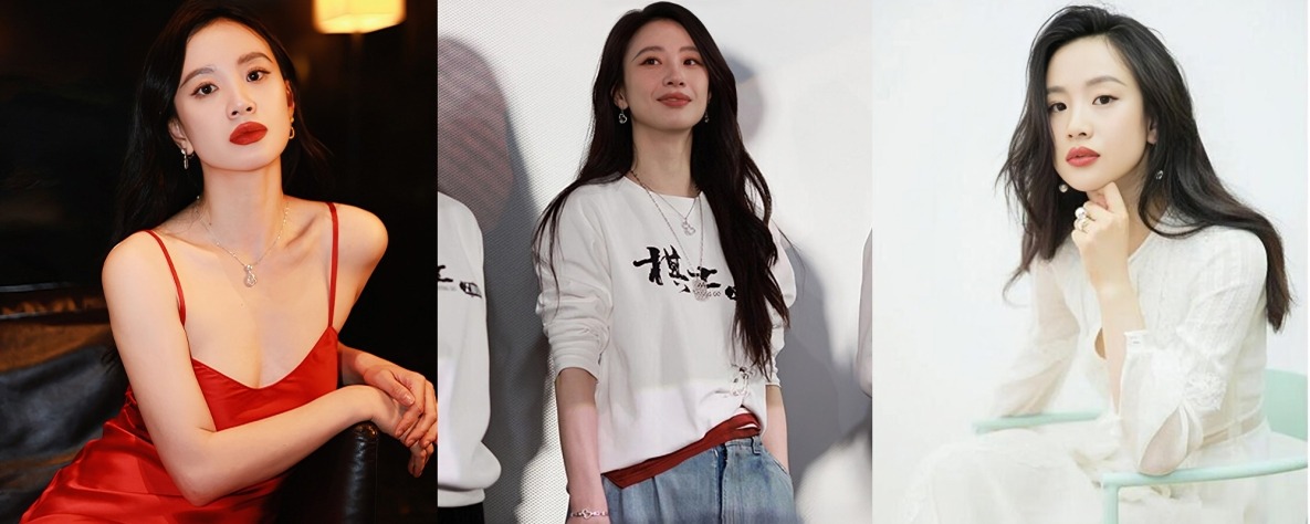 湖南长沙知名女星李梦被拍到没穿内衣 露出顶级的魔鬼身材 奶头尖尖饱满又圆润