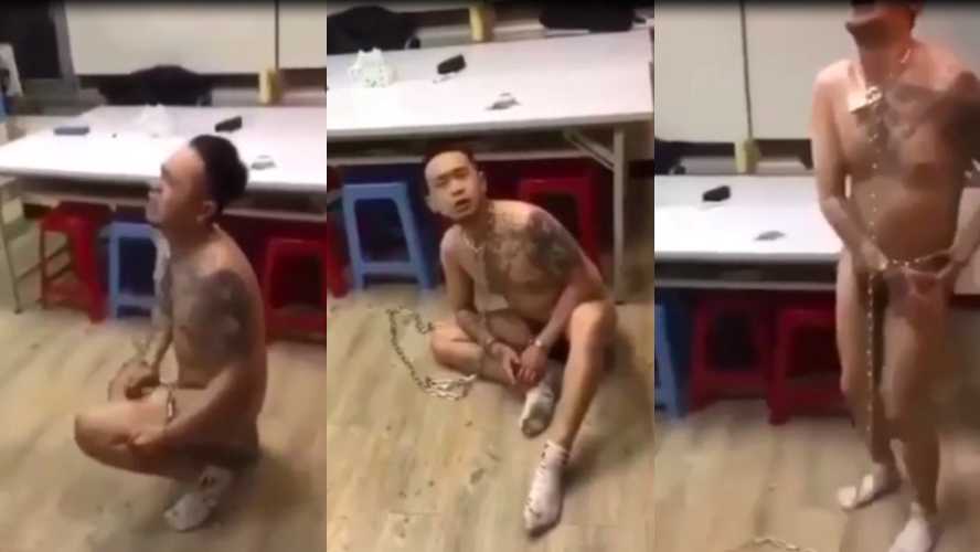 『全网独家』缅北诈骗园区 虐待 电击视频曝光!!!人不如畜牲