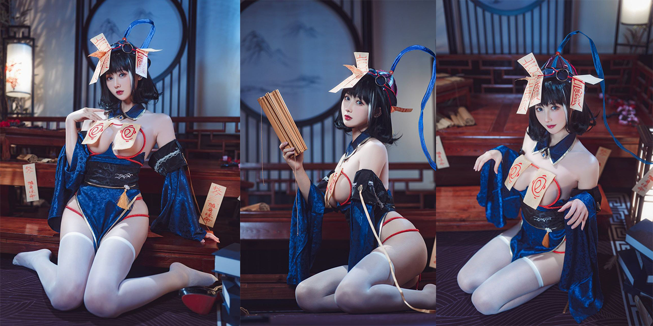 抖音微博同名极品动漫美女网红『羽生三未』Cosplay 套图 大尺度定制视频流出