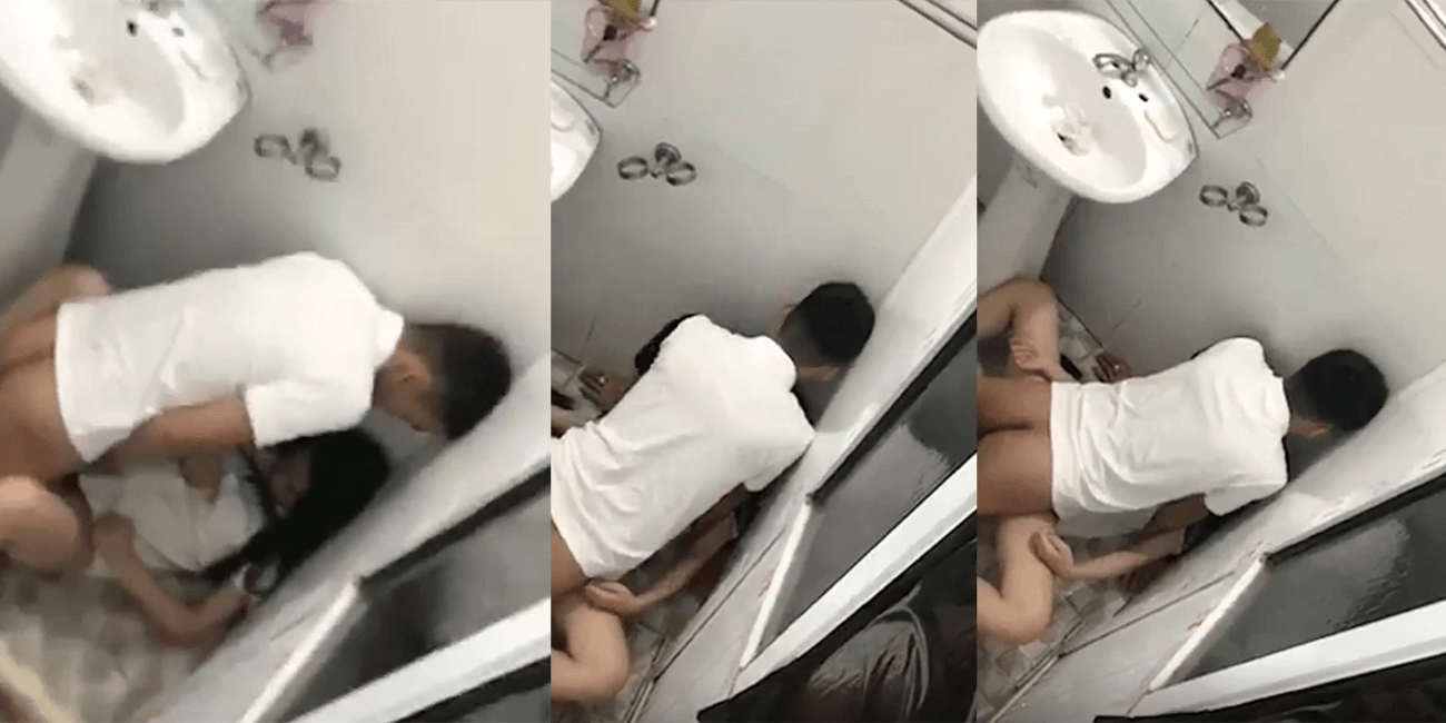 【现在得学生那么会玩得嘛???】同学聚餐小哥灌醉女同学在厕所啪啪被几个同学围观 偷录视频曝光流出