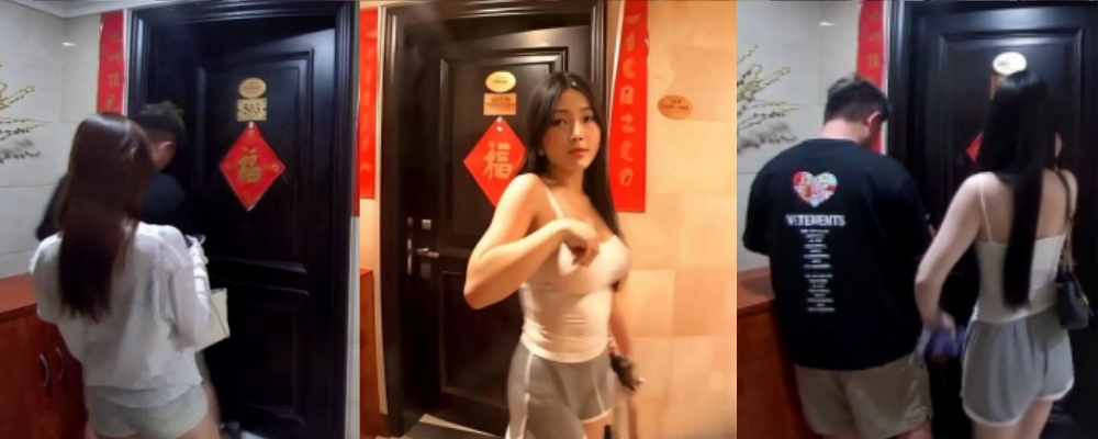 邻居大哥趁老婆不在家连叫六只鸡 抓住机会开炮六只鸡被监控拍下 这是有多饿呀?