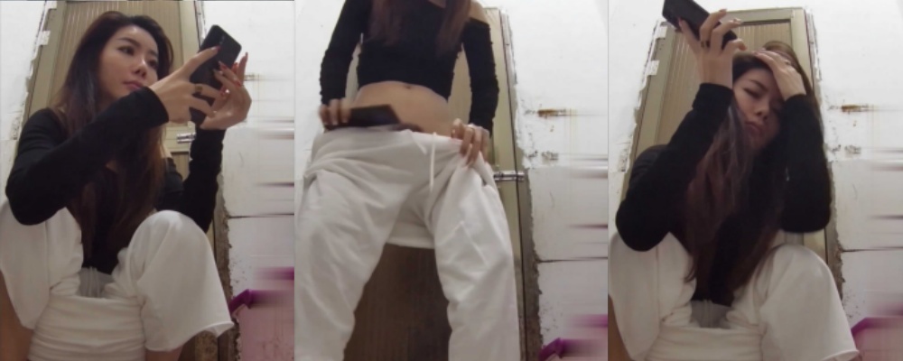 曝光 女厕全景偷拍 没想到遇到一个低素质极品白裤御姐 尿尿居然不对着坑尿尿完还不擦