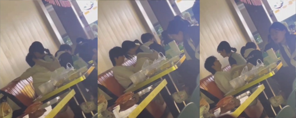 我不知道哈姆力克急救法还需要输送氧气 台湾情侣当众在餐厅性爱 男的只坚持了34秒