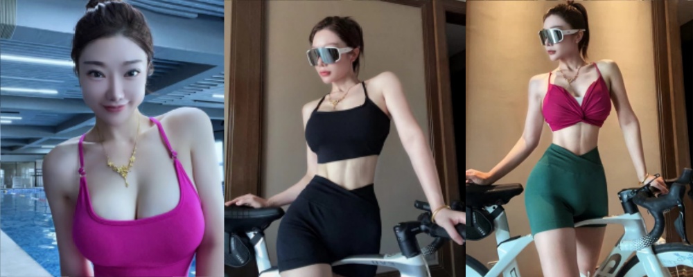 抖音15万粉丝骑行媛 巨乳 黄阿玛皇阿玛 健身网红和土豪一对一裸聊福利