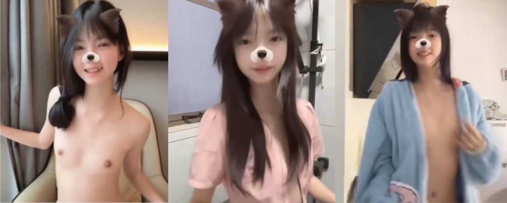 抖音网红精神小妹 可爱多 金主定制福利流出 假吊抽插白虎嫩穴