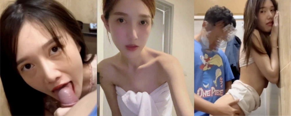 浙江艺术学院女神陈艺琳 为求刺激商场男厕所啪啪啪 险被路人发现 回家继续草逼