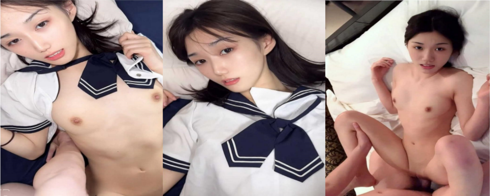 一对大眼清纯温柔 山东高颜值jk母狗王妍君被大屌抽插白虎淫水直流