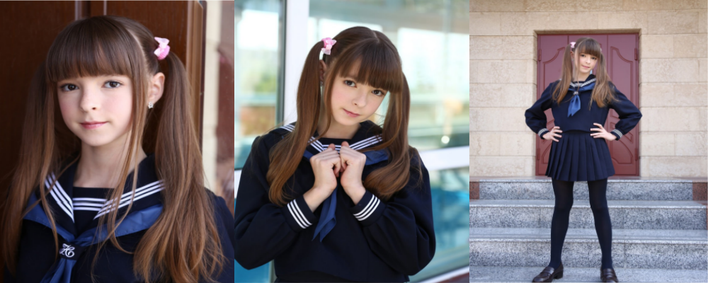 从小在日本拍写真长大后干脆下海搞黄色 俄罗斯童星Yekaterina Samoilova在of售卖色情视频