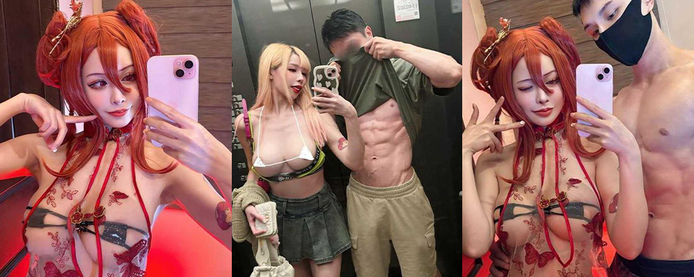 魅魔就在人间 人气coser美女小绮宝宝与肌肉大屌男炮友激情性爱视频曝光