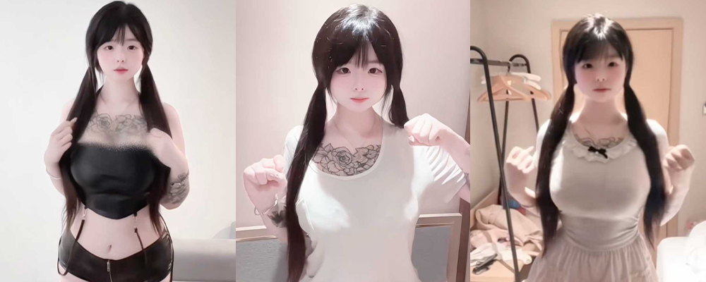 抖音娃娃脸巨乳女主播佩佩困困掀起白色上衣露出大奶揉搓跟榜一大哥视频曝光