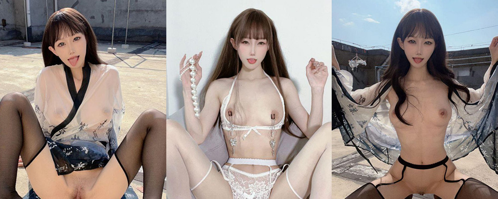 纤细手指探幽径 推特网红小鹿丢了定制私拍流出