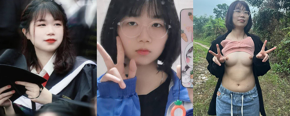 十个眼镜九个婊 学霸脸清纯学妹邓舒欢与两个巨屌男3p性爱视频曝光
