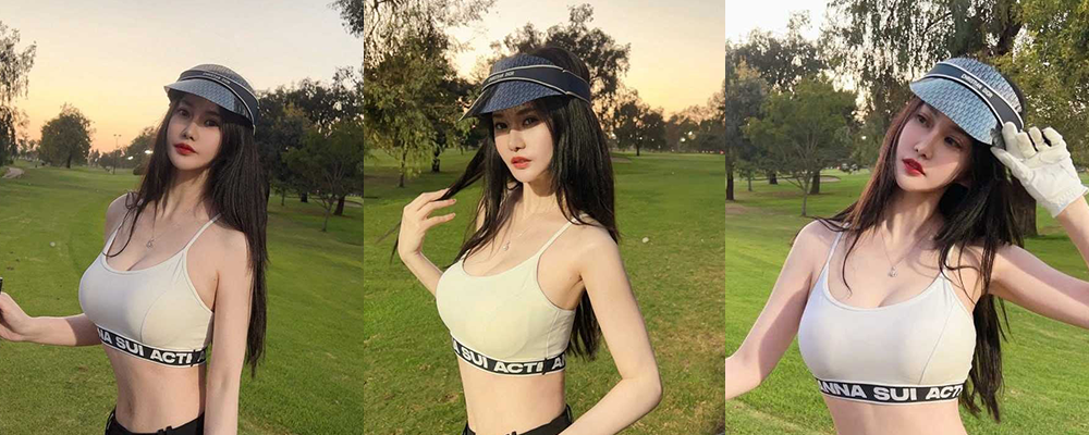 高尔夫私教课竟是卖逼会所 深圳高尔夫球巨乳肥臀网红脸女教练高甜甜与学员性爱视频曝光