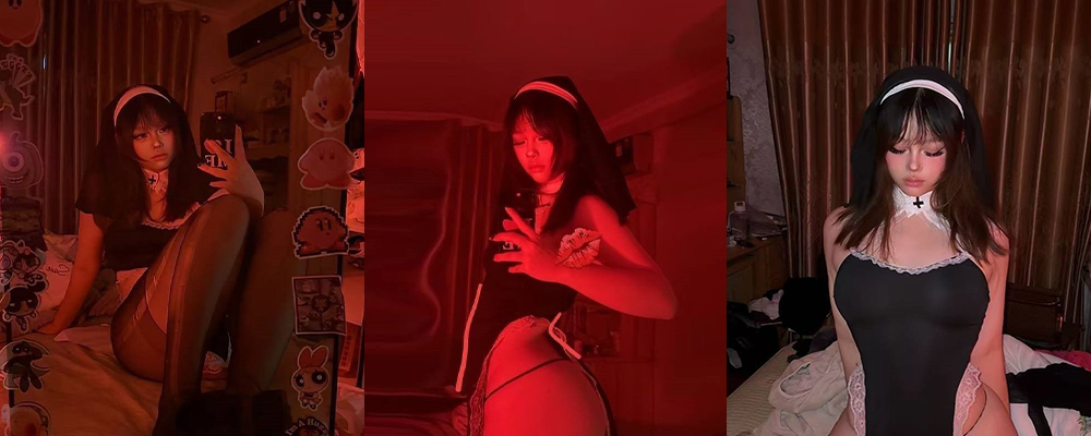 史诗级巨臀色欲至极 山西19岁嫩妹王梓芮穿修女开裆制服自慰抠逼视频曝光