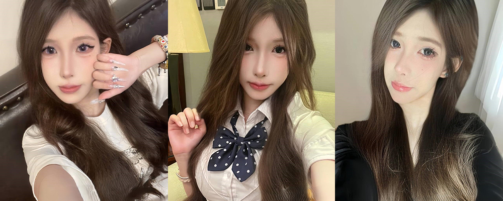 老师同学眼里的乖乖女其实另有乾坤 广东19岁小母狗何颖在宿舍穿开裆黑丝抠逼自慰视频曝光