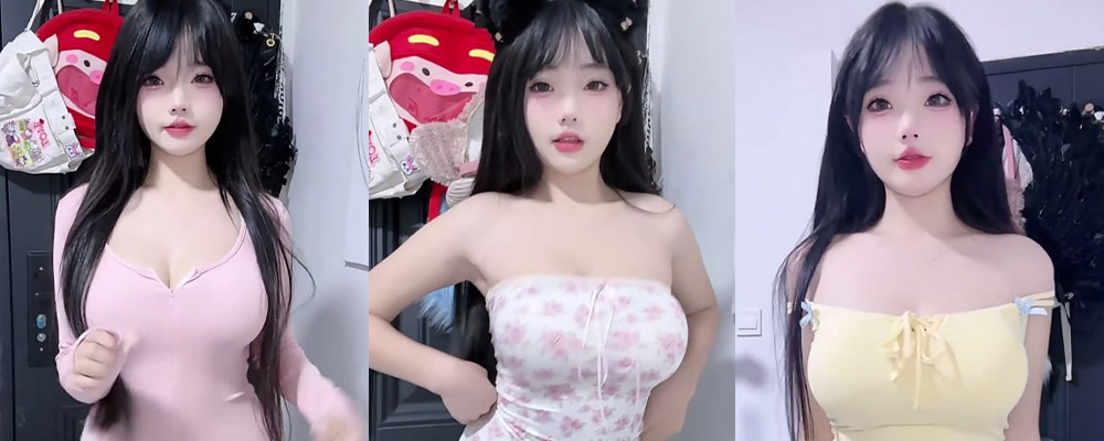丰乳肥臀少女魅力感十足 快手70万粉丝巨乳网红张涵宝贝揉奶自慰抠逼视频曝光