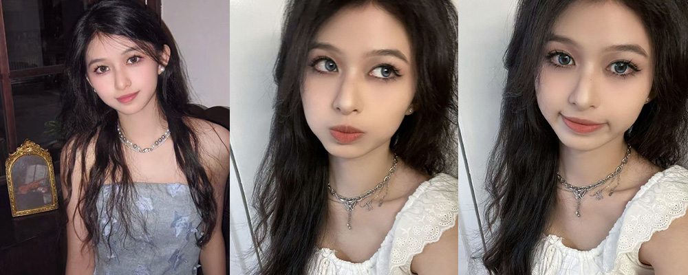 大眼美瞳微卷发美丽至极 北京房山高颜值嫩妹崔涵和炮友口交然后无套后入性爱视频曝光
