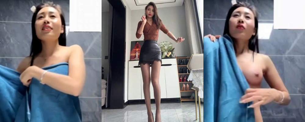 10个网红9个鸡 还有1个在培训 抖音极品美腿少妇栩妍与榜一大哥裸聊视频曝光流出