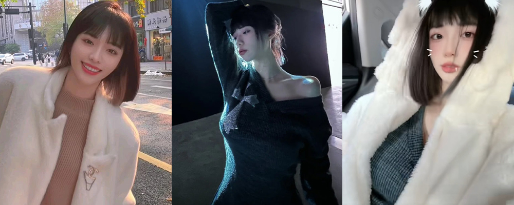 都是录屏惹的祸 抖音10万网红博主小黑马直播不慎走光 雪白美乳顿时迸发而出