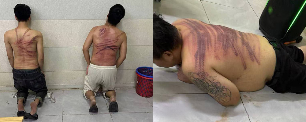 想成功先发疯 要想富先挨打 黑暗不黑暗你说了算 东南亚黑暗诈骗公司阳光集团殴打员工视频