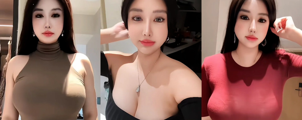 连体开档黑丝诱人 面对镜头大胆自慰 快手爆乳网红崔树媛定制福利视频流出