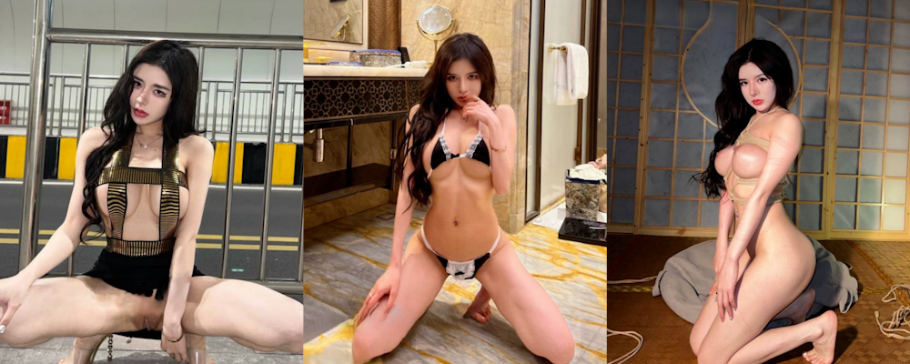 露脸才是王道 上海性感九头身拜金名媛小番茄 被金主滴蜡踩头当做母狗一样调教
