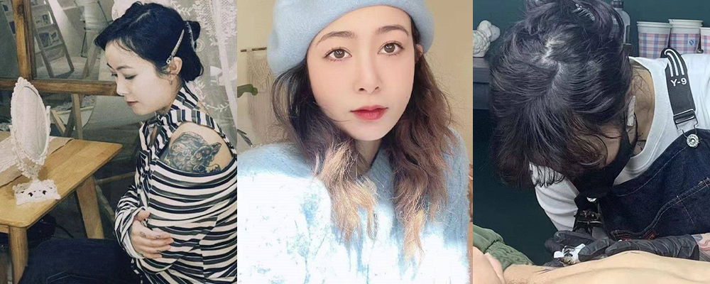 纹身小母狗 谁操谁舒服 湖北十堰塔图工作室纹身师刘梦遭男友曝光性爱视频