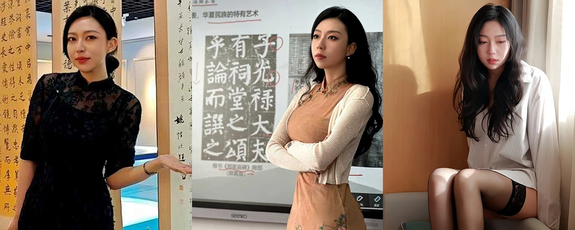 白天教书育人 晚上化身榨精姬 重庆大学书法系90后黎苏钰老师沦为金主胯下尤物性爱视频曝光