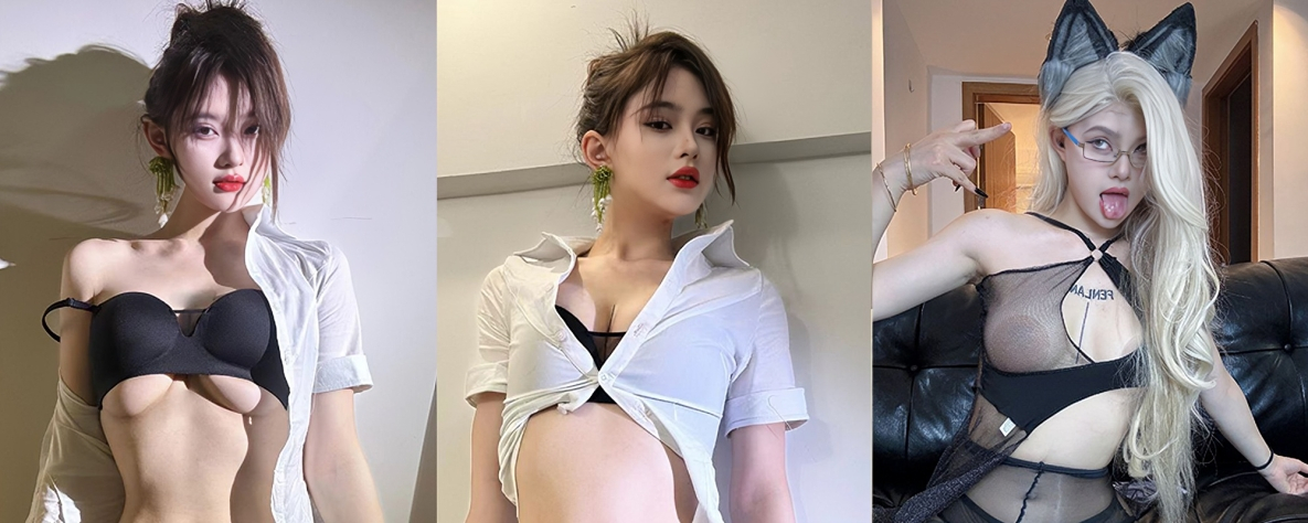 抖音网红ID兰兰小可爱福利诱惑视频 五彩丝袜挑逗不断 丁字裤下茂密黑森林望眼欲穿