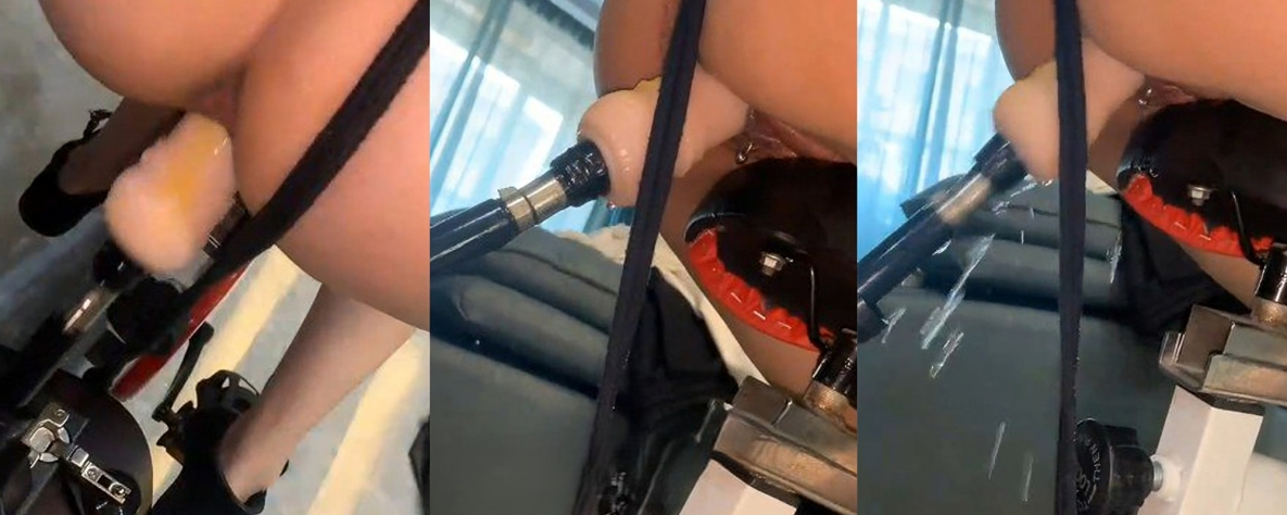 猎奇 动感单车自慰喷水神器 单身姐妹骑到高潮爽翻 谁还稀罕男人
