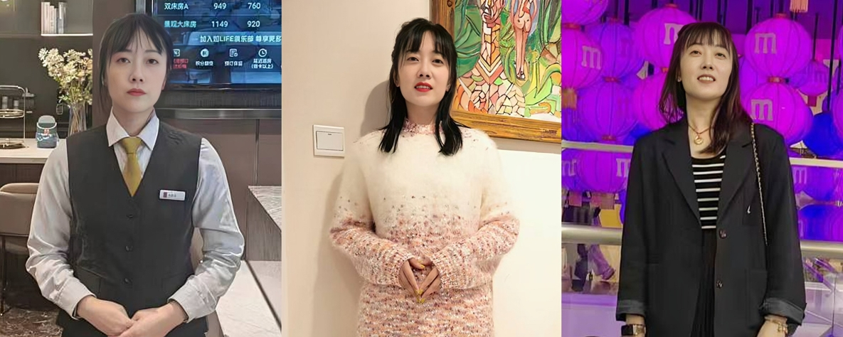 山东青岛五四广场如家服务员王丹约炮炮友 带回酒店换上黑丝情趣套装后入被开三洞视频曝光