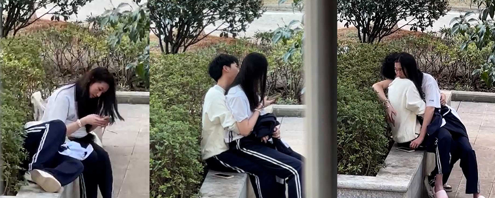 又到了大学生们交配的季节 南京农业大学吴雯倩宿舍楼下吃鸡 不料被偷拍发在校园墙上