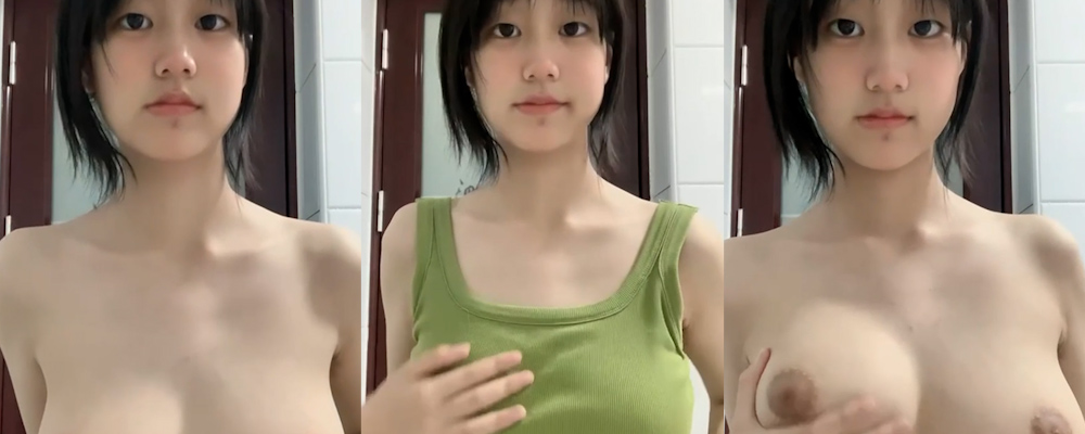 嫩乳酥软惹人醉 粉红樱桃娇滴滴 河北唐山外国语学校清纯脸学妹王若玮自拍视频流出