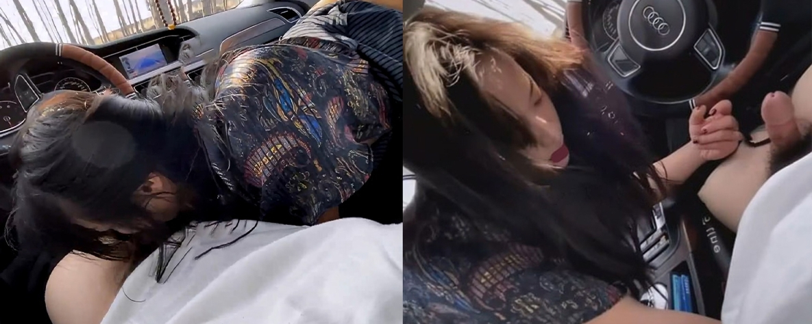 富豪包养美少妇 专门在户外搞车震搞各种刺激性爱 臀从野外车震到商场试衣间卫生间各种场所满足金主操逼要求