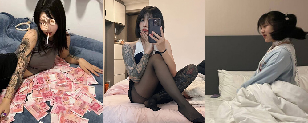 花奶满背也挡不住群p巨屌 湖南长沙纹身精神小妹袁思海4p视频流出 肥臀配花臂 撸起来超爽