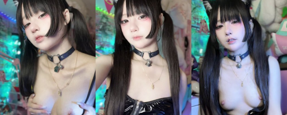 B站人气清纯嫩妹钙片老师兔耳网袜诱惑私拍 跳蛋入穴爱液直流画面香艳