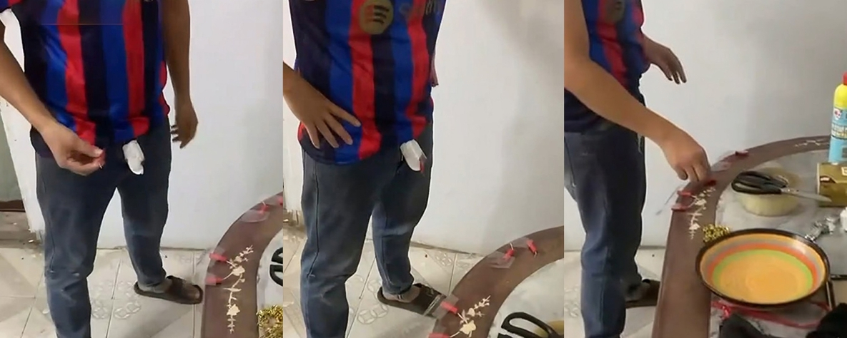 惊恐 江西硬汉为省变性费竟玩自残式壮阳大法 鞭炮裹鸡鸡当街引爆 场面堪比恐怖片