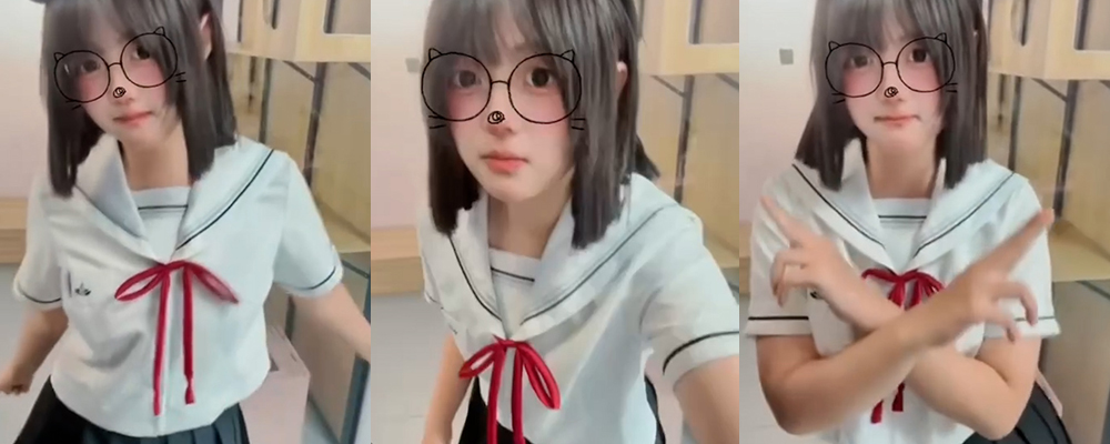 清纯学生妹化身淫骚玩物 主动撩骚勾引网友酒店做爱 河北保定高中生许雨欣性爱视频流出