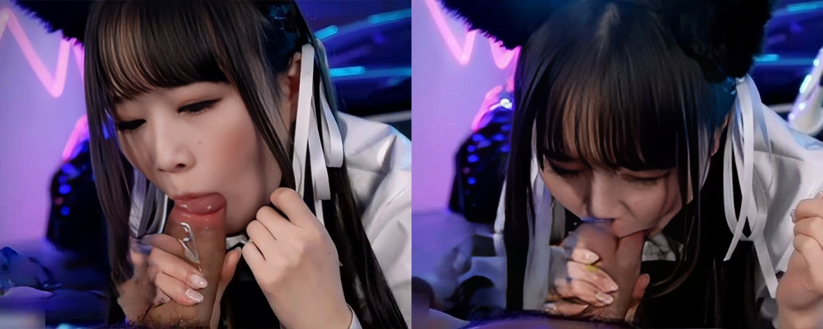 肉棒口中放 精液脸上喷 杭州Coser小妹郝晨洋 魅惑猫娘造型车内服侍主人献上专业又热情的口爱服务