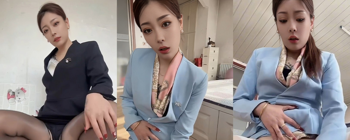 奔驰网红销售徐梅制服诱惑迷倒万千 黑丝长靴勾勒致命曲线 专业解说配上性感表演让男人把持不住