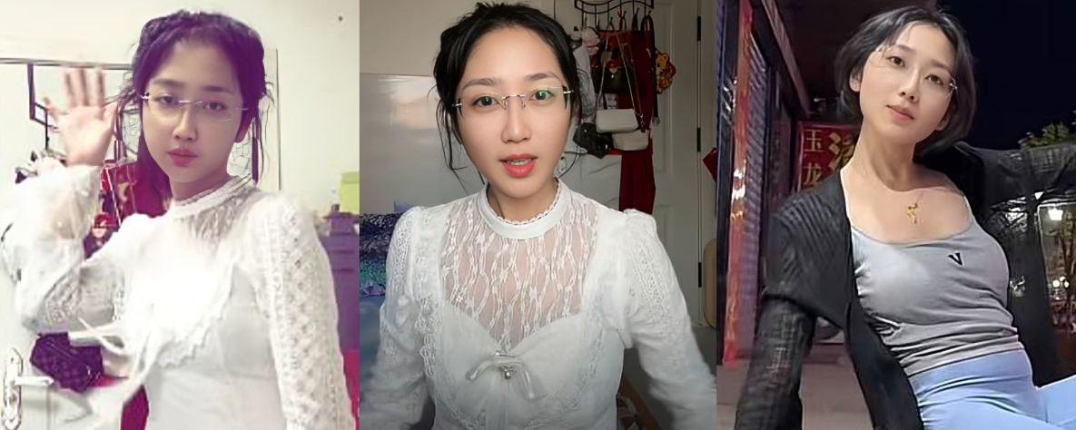 抖音反差眼镜妹馨馨激战炮友 女上男下扭腰榨汁淫水四溅浪叫不止